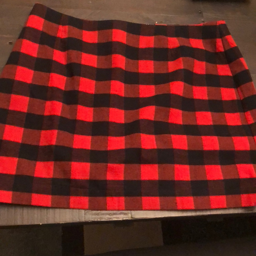 Buffalo Check Mini Skirt Old Navy Like New